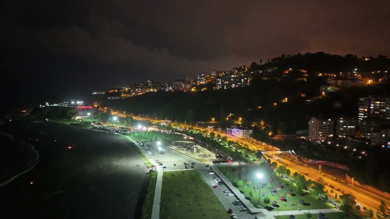 Zonguldak Kozlu Sahilde Akşam Çekimi
