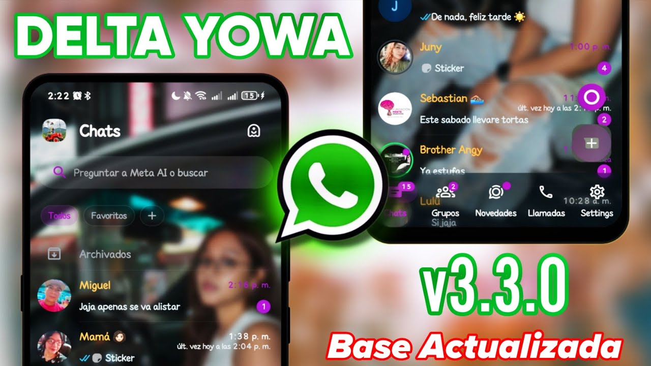 Delta Yowa 3.3.0 | WhatsApp Transparente 2025 🔥