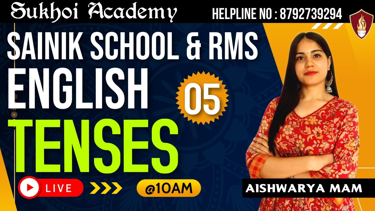 Sainik School Coaching | Military School Coaching | Tenses | Part - 5