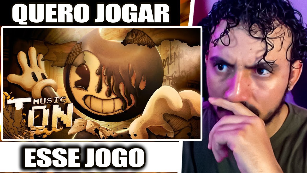 Demônio de Tinta | Bendy | Papyrus Da Batata | Leozin React