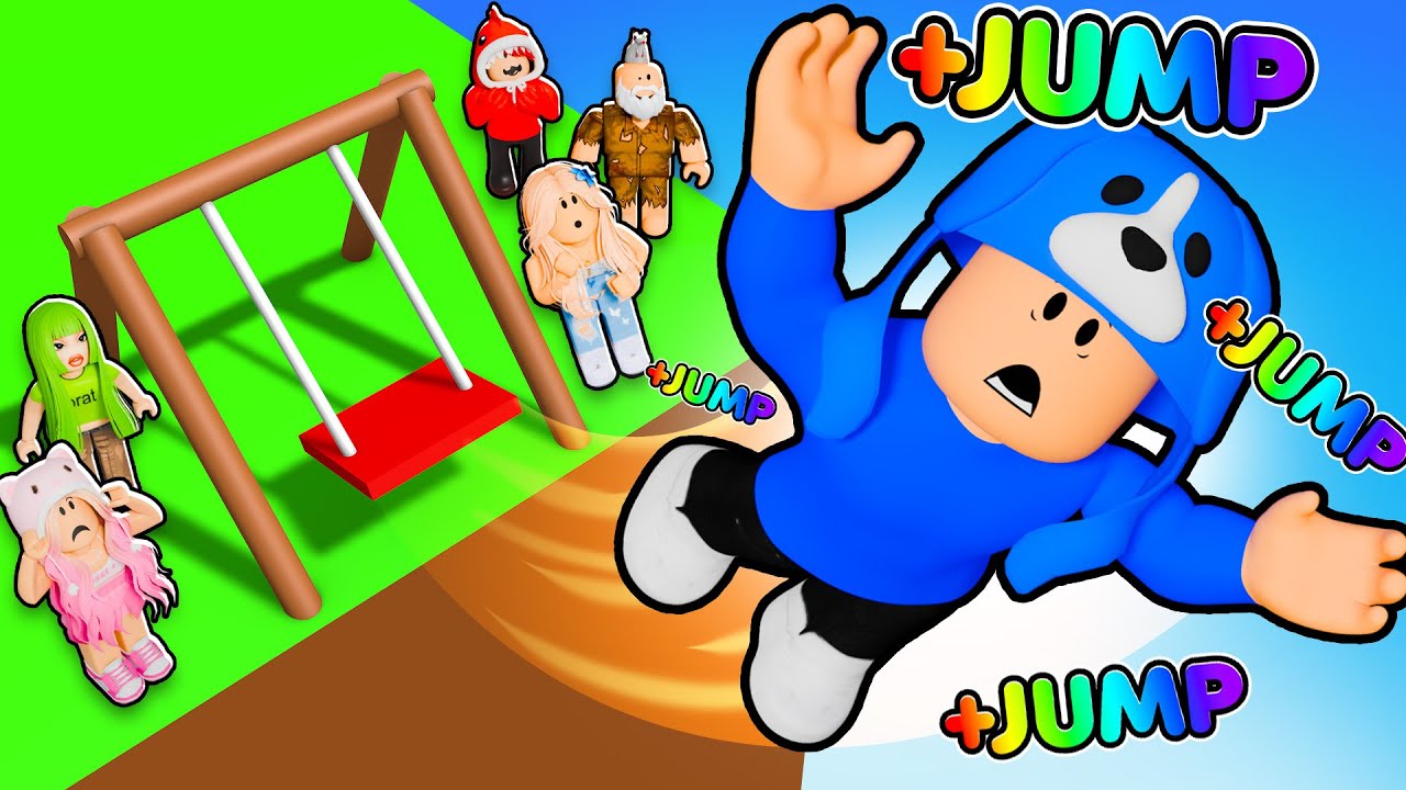Я пролетел МАКСИМАЛЬНОЕ РАССТОЯНИЕ в Roblox Swinging Simulator...