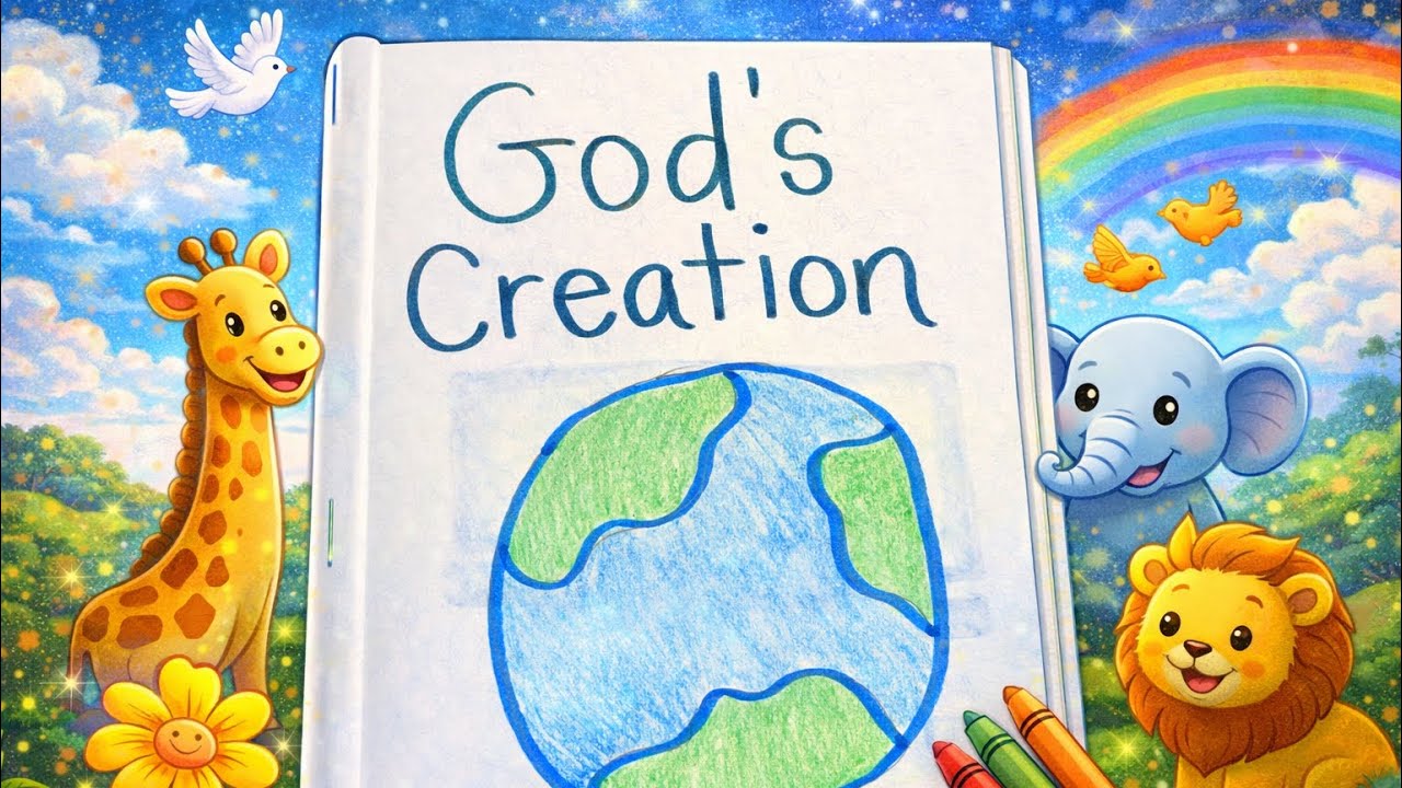 God’s Creation | Bible Drawing for Kids