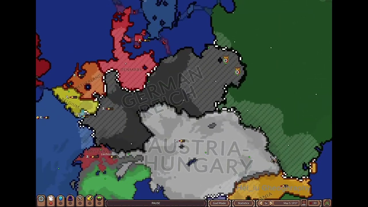 What if German Reich apear at WW1