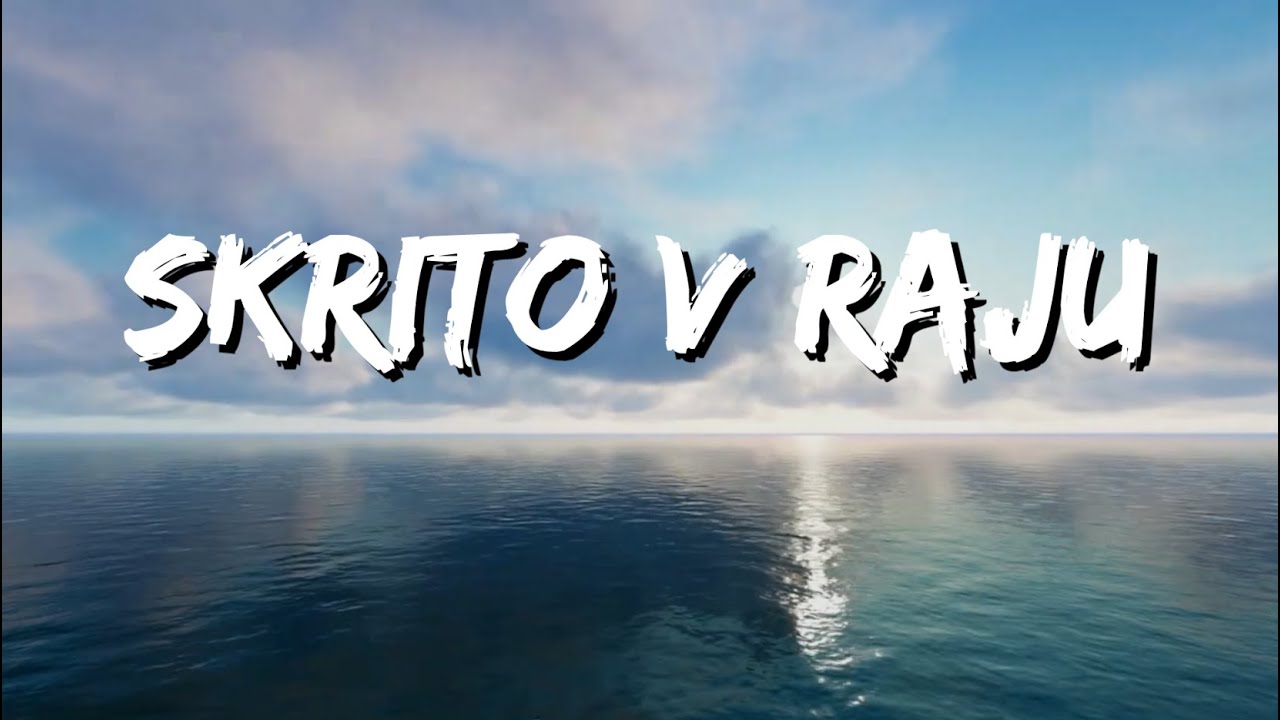 Luka Basi - SKRITO V RAJU [Lyrics Video]