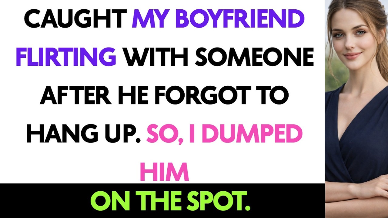 Caught My Boyfriend Flirting With Someone After He Forgot To Hang Up. So, I Dumped She...