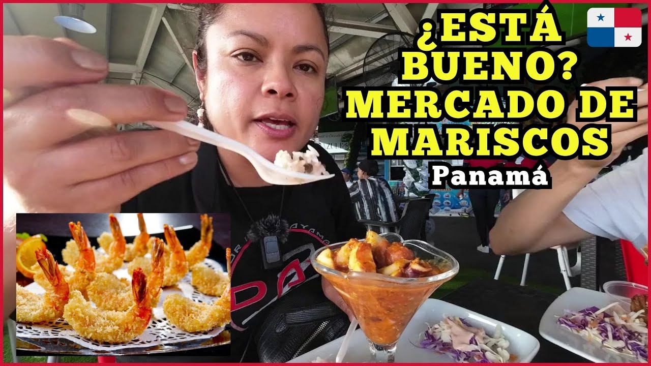 ¿Cómo es El MERCADO de MARISCOS Panamá?