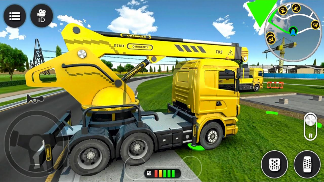 Drive Simulator 2 #23 Structure Construction! Truck Games Android gameplay