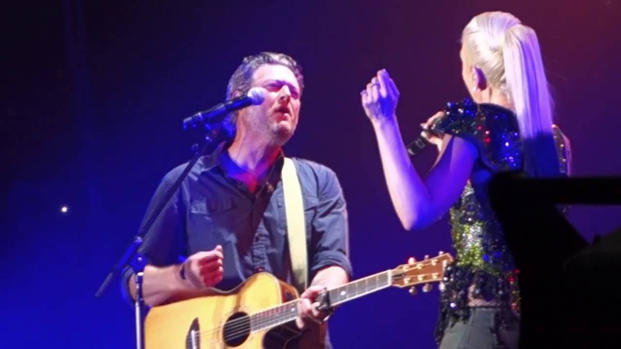 Gwen Stefani + Blake Shelton - Go Ahead And Break My Heart [10.15.2016]