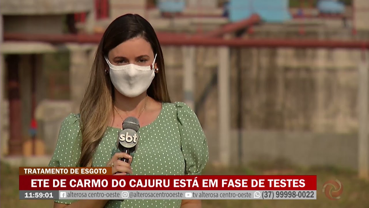 ETE de Carmo do Cajuru est&aacute; em fase de testes
