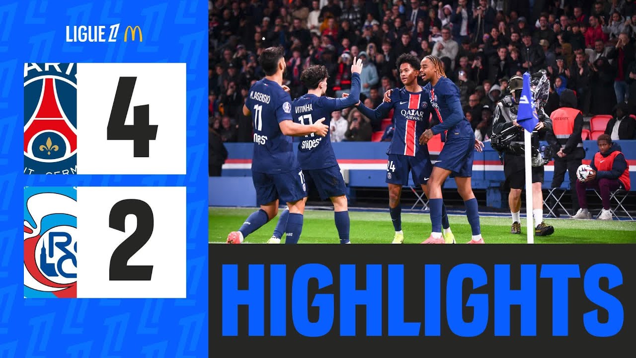 Le PSG S'IMPOSE contre Strasbourg | 8&egrave;me journ&eacute;e - Ligue 1 McDonald's 24/25