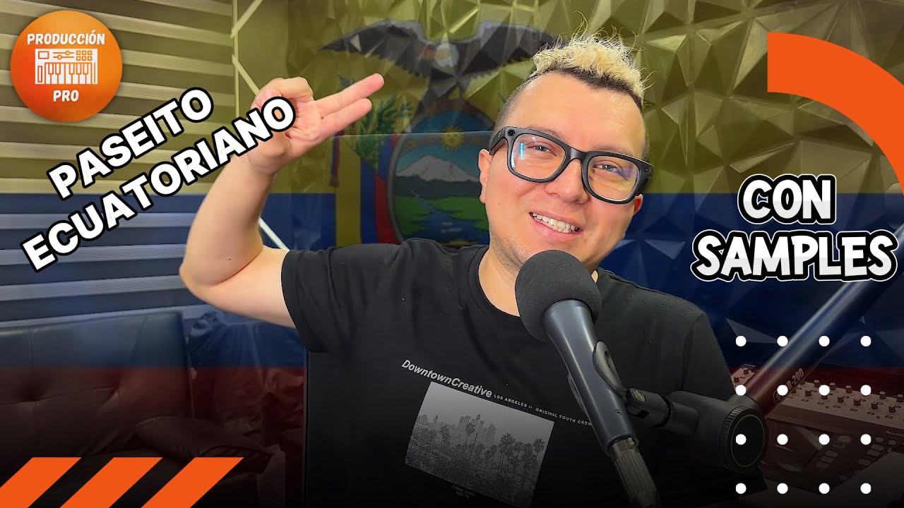 Haciendo PASEITO ECUATORIANO usando solo SAMPLES 🇪🇨