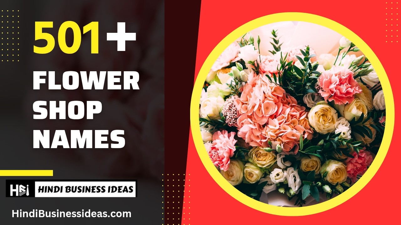 Flower Shop Name Ideas #flowers 