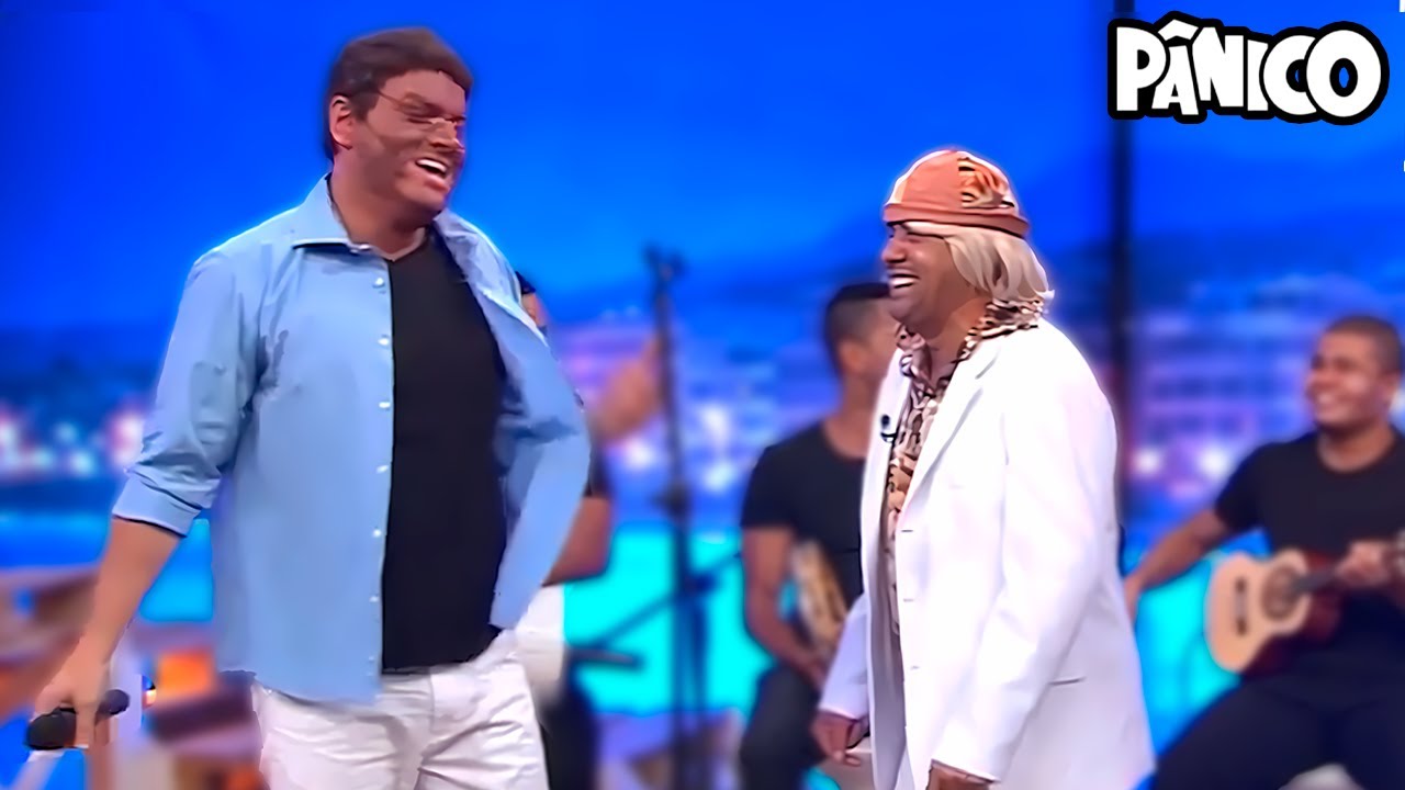 Tiririca e Mortinho da Vila fizeram todo mundo chorar de rir no Especial de Ano Novo do Pânico