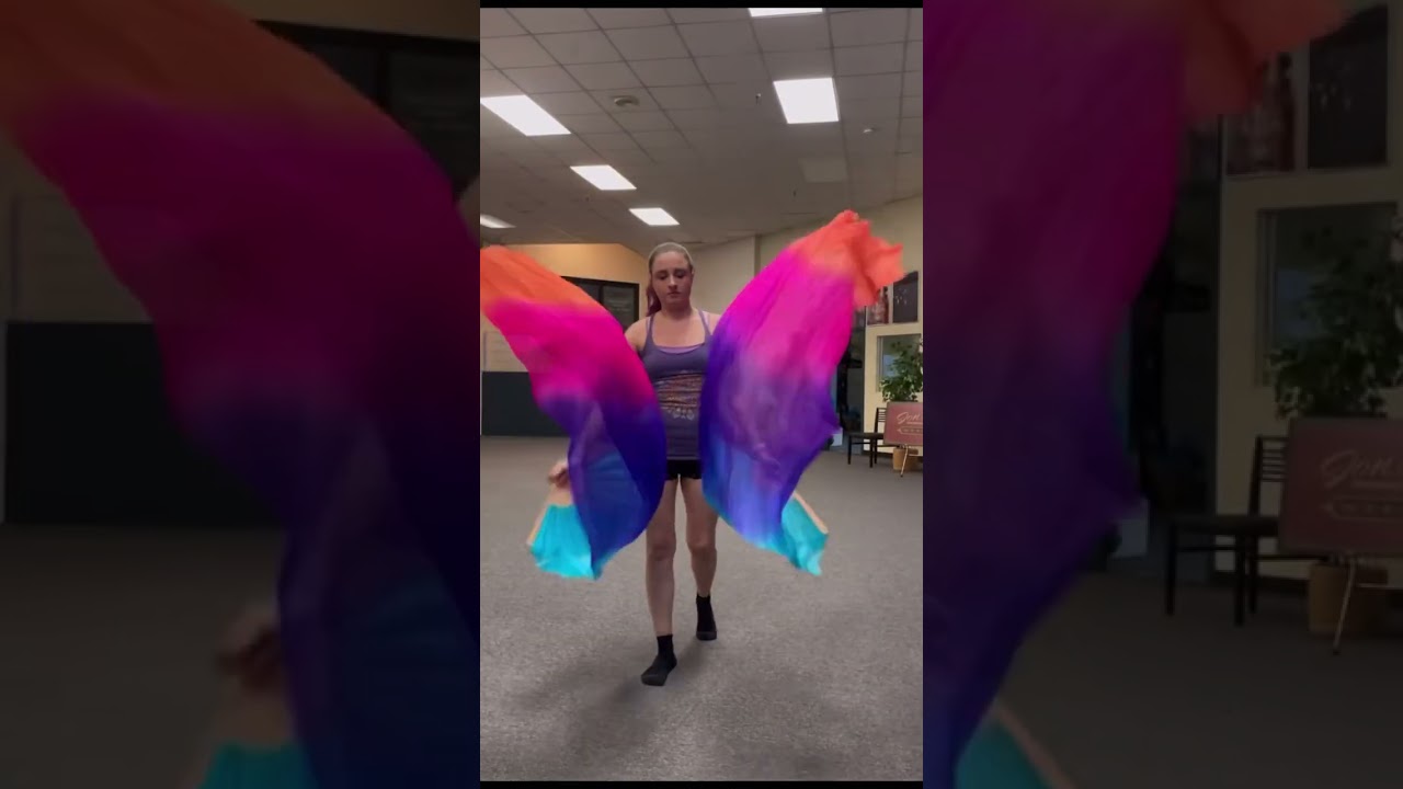 Silk fans dance tutorial