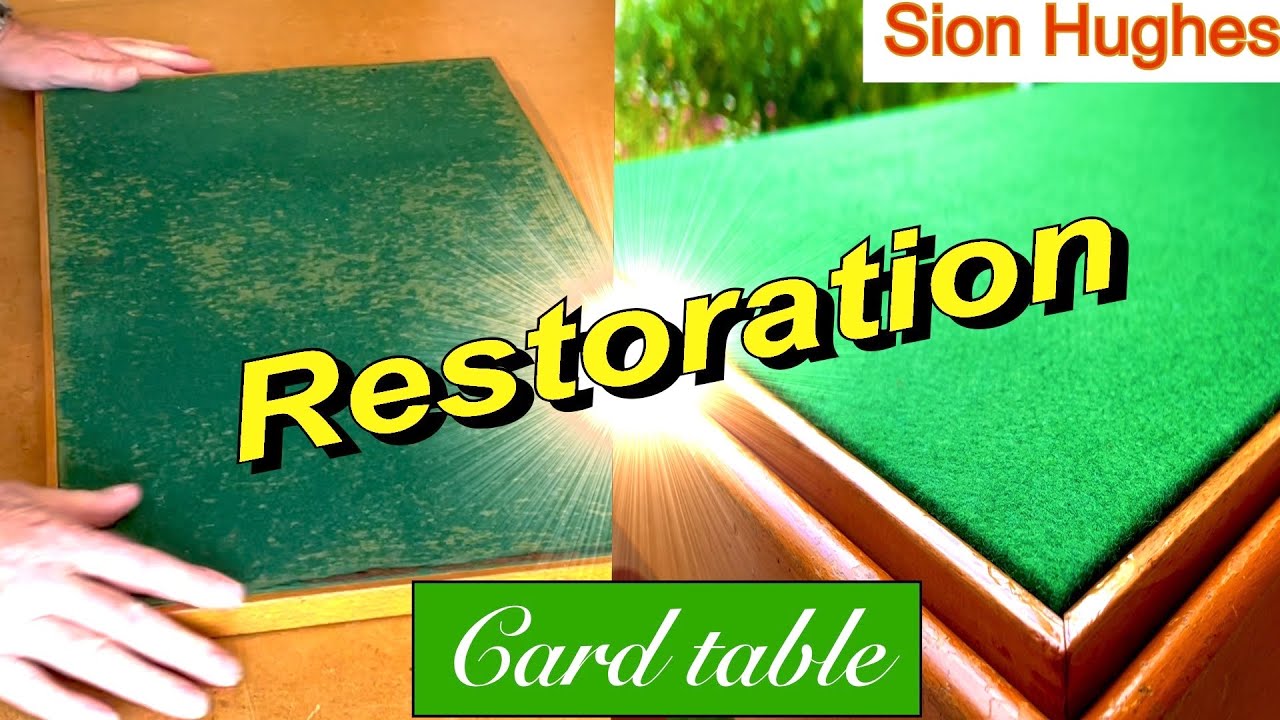 Restoring a card table