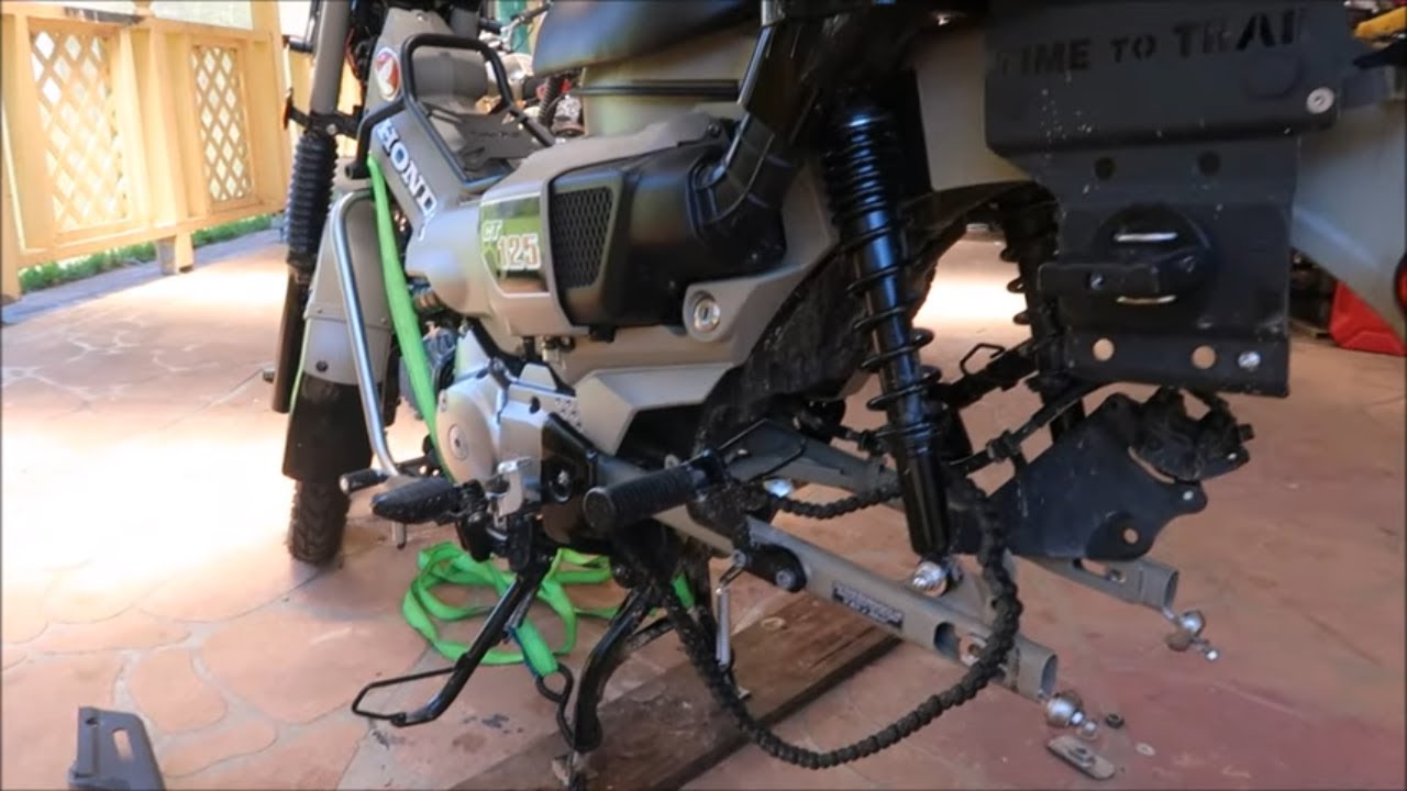 2020 Honda CT125 Hunter Cub Trail - 41 Tooth Rear Sprocket Ride Review!