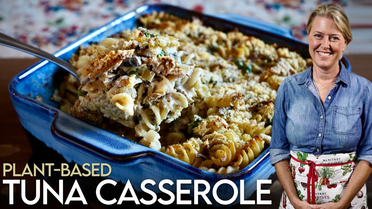 Forget the Tin: This Plant-Based Tuna Casserole is actually BETTER!