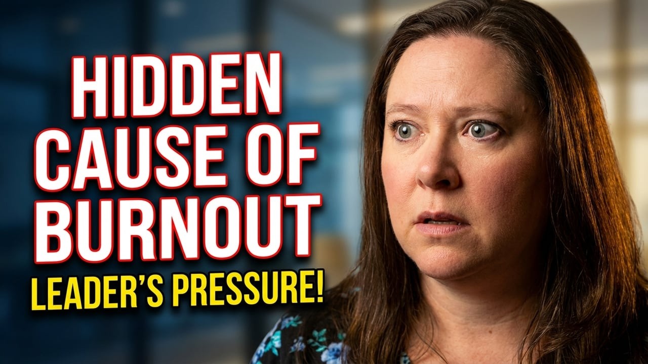 Good Leaders, Bad Burnout: The Pressure You Don't See Coming