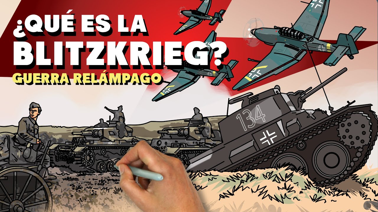 ¿Qué es la Blitzkrieg de la Segunda Guerra Mundial?