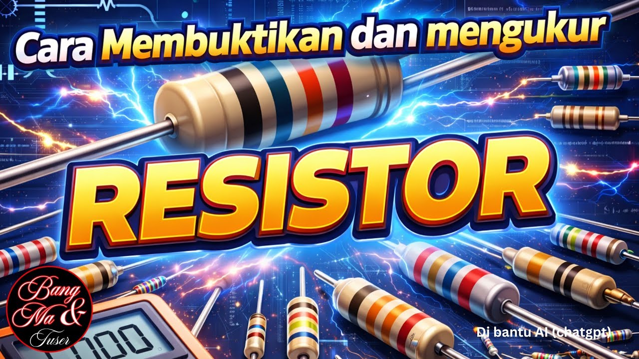 Cara membuktikan dan mengukur Resistor