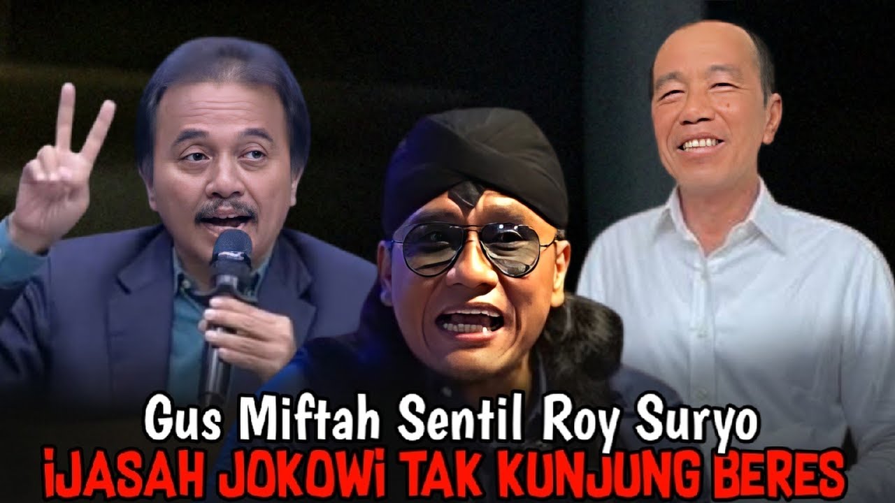 GUS MIFTAH SENTIL ROY SURYO HANYA GUS MIFTAH YANG BERANI NGOMONG INI IJASAH JOLOWI TAK KUNJUNG USAI