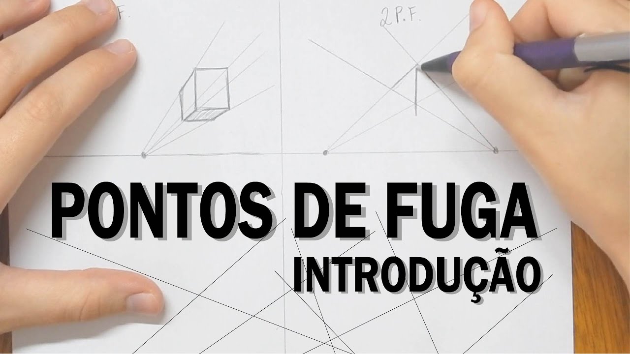 Como desenhar com pontos de fuga - Introdução e noções básicas