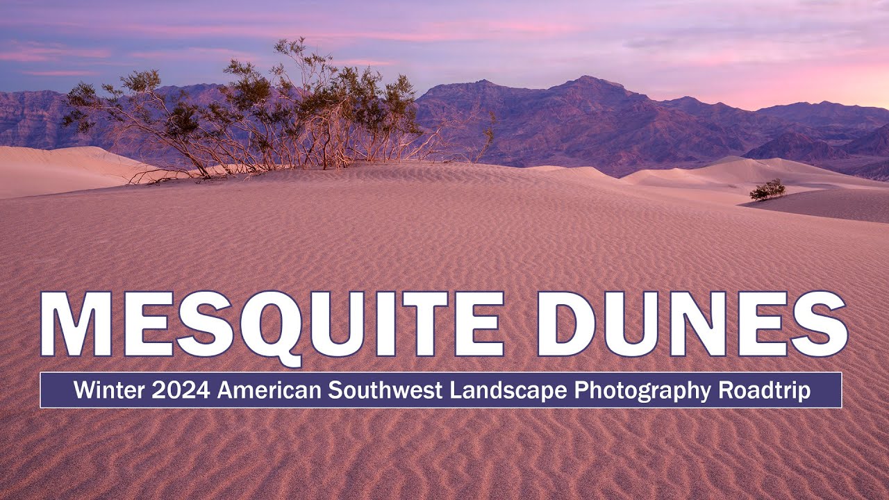 MESQUITE DUNES Landscape Photography - Death Valley National Park, California