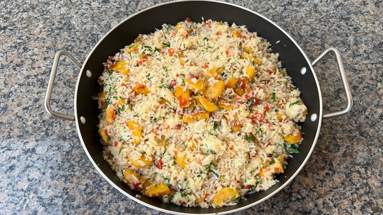 Arroz Com Banana | Delícias da Eleni