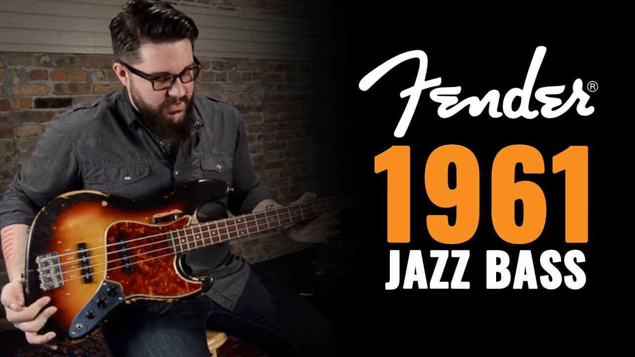 A Piece of Musical History! 1961 Fender Jazz Bass Three Tone Sunburst