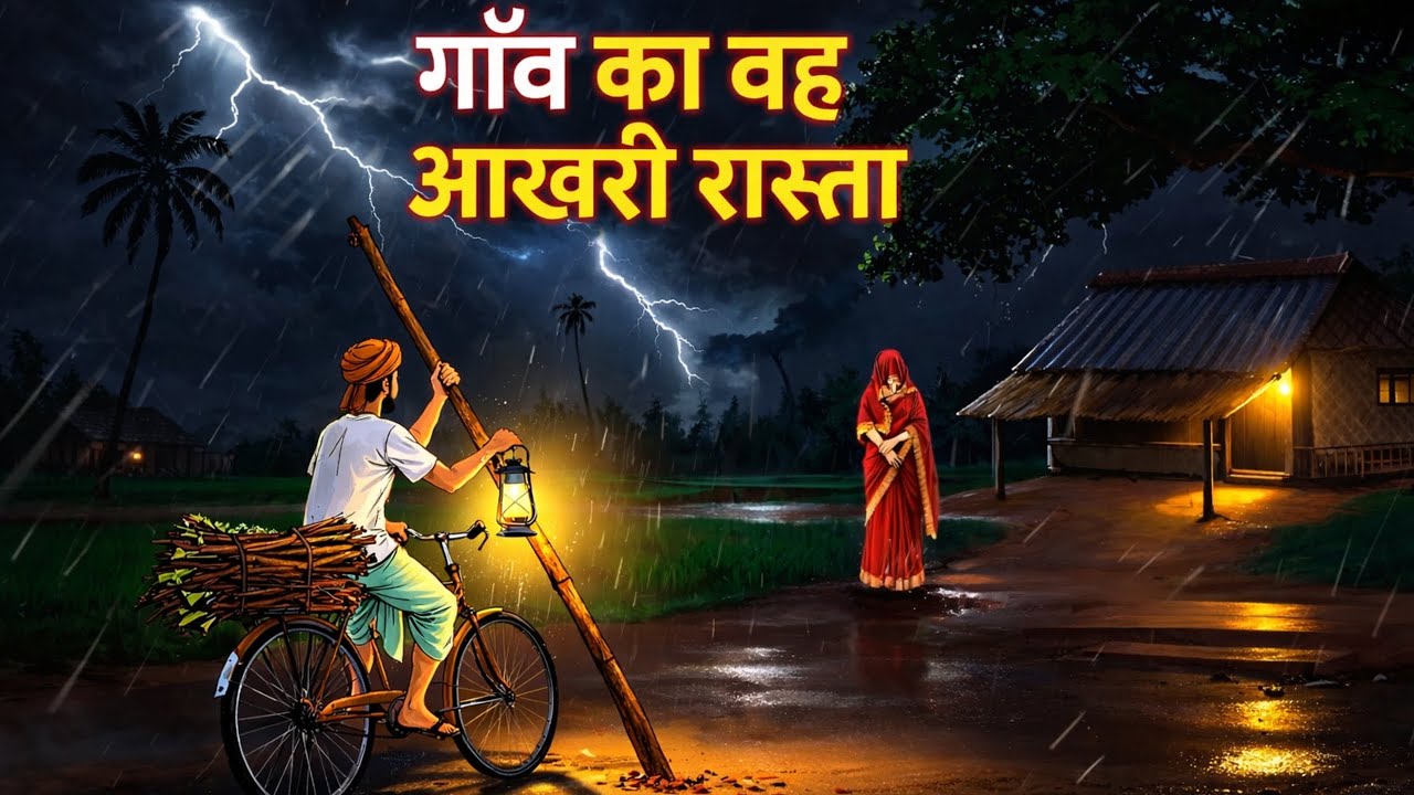 गाँव की आखिरी रात | सच्ची घटनाओं से प्रेरित डरावनी कहानी | Hindi Horror story | Haunted kahani