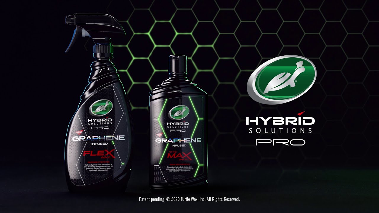 Turtle Wax Hybrid Solutions Pro Line  L'anatomie du graph&egrave;ne Polish et Cires de niveau professionnel