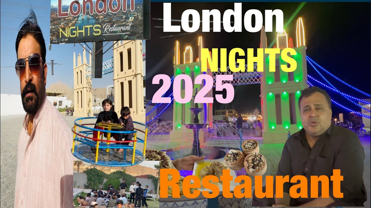 London NIGHTS Restaurant Best street food🍱 london ka famous food