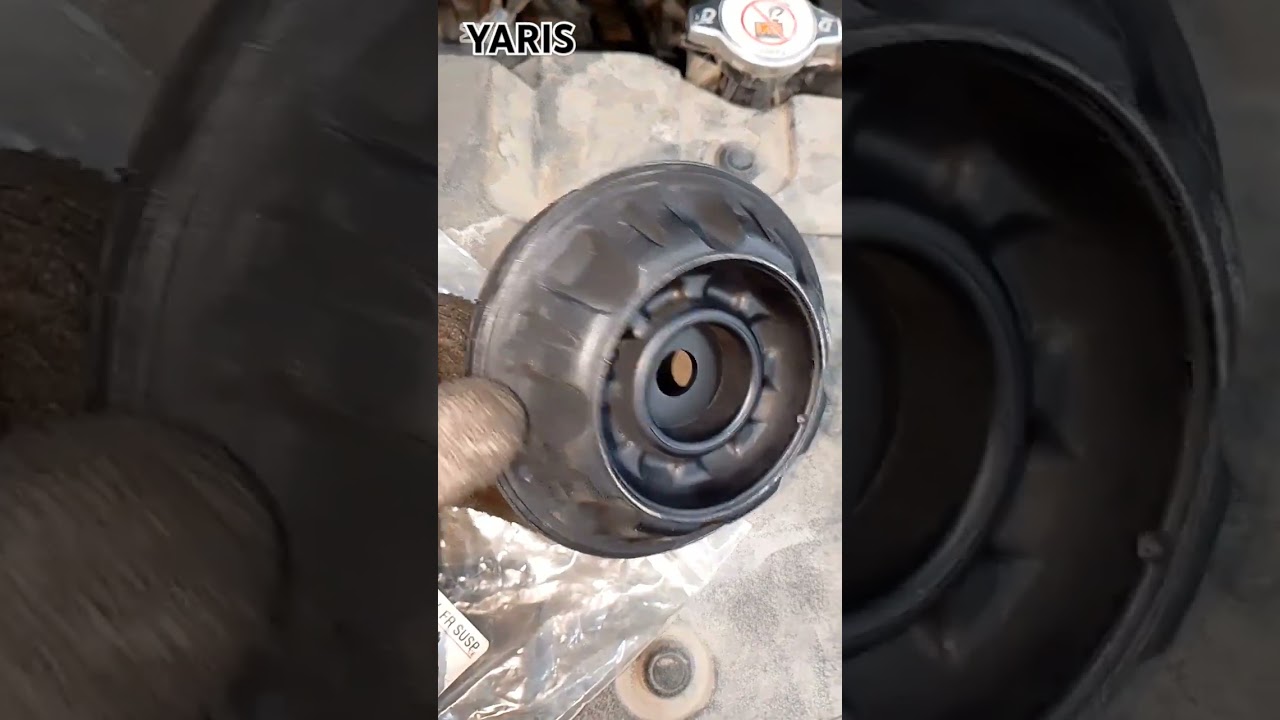 Toyota Yaris front Wheel shock absorber and strut mount replacement