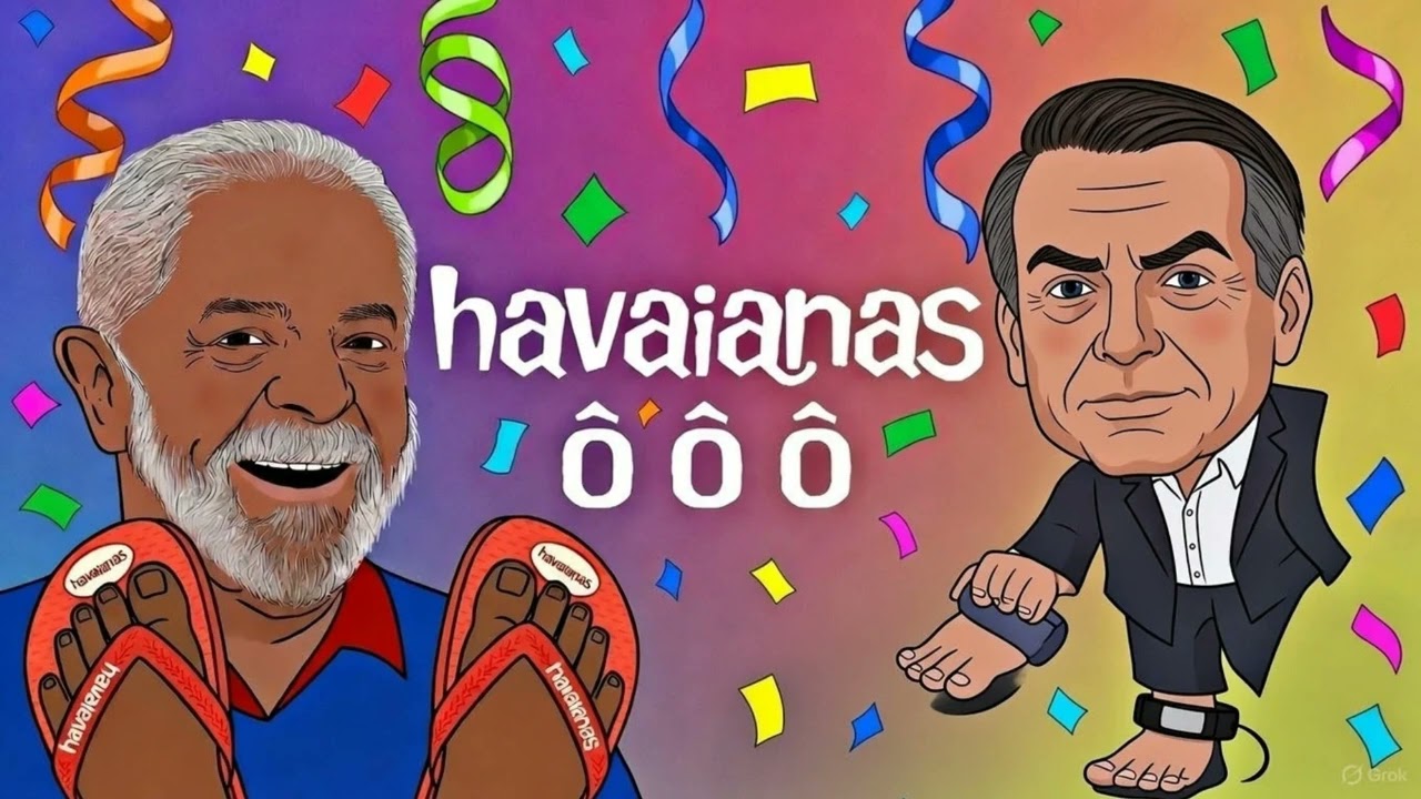 Havaianas Ô Ô Ô 🎶 Marchinha de Carnaval (Esquerda x Direita)