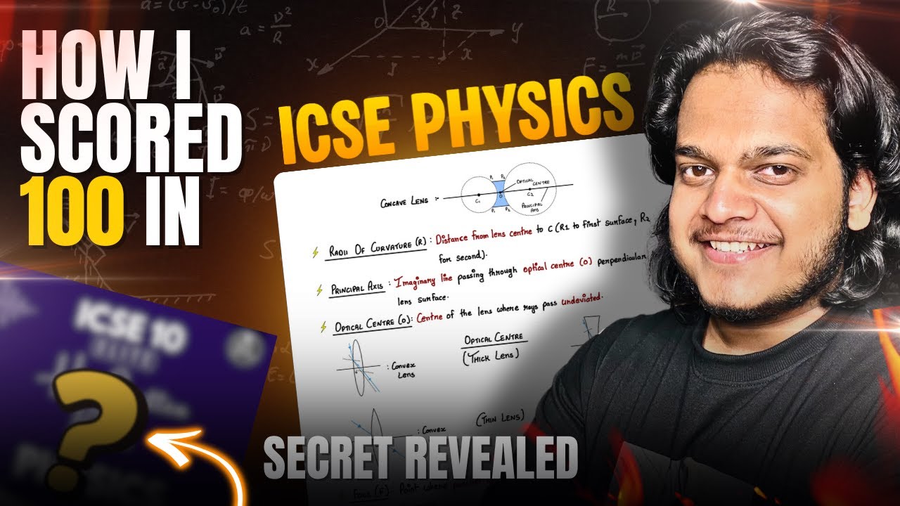 ICSE 2026: How I Scored 100 in Physics 💯 | Topper&rsquo;s Secret Handwritten Notes Finally Out! 🔥