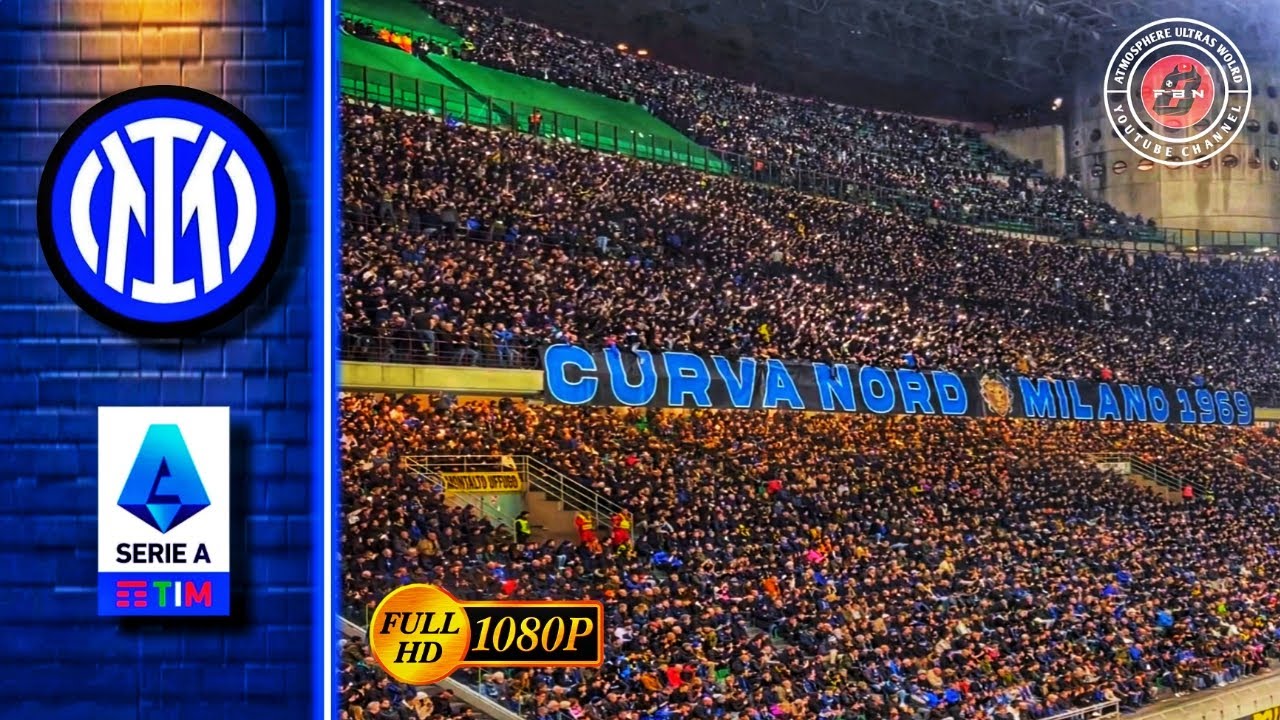 ⚫🔵 70.000 TIFOSI I NERAZZURRI CURVA NORD MILANO IN SAN SIRO • Internazionale vs Atalanta • FT 4-0