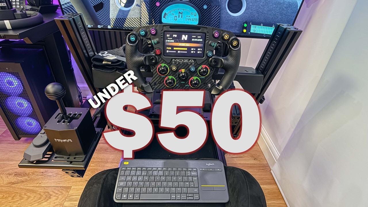 10 SIM Racing Accessories UNDER $50