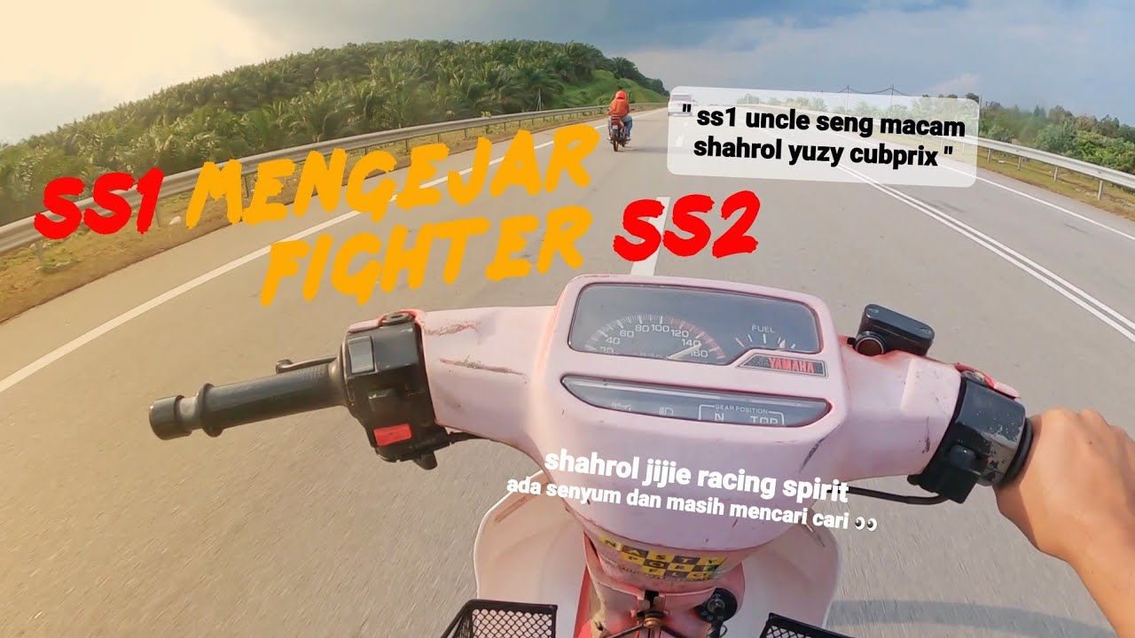 REUPLOAD First Time bwk SS1 Ride Santai mencari SS2 Racing Spirit #PengejarImpian #lambattinggal