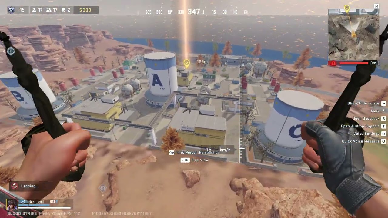 BloodStrike gameplay ranked diamond1