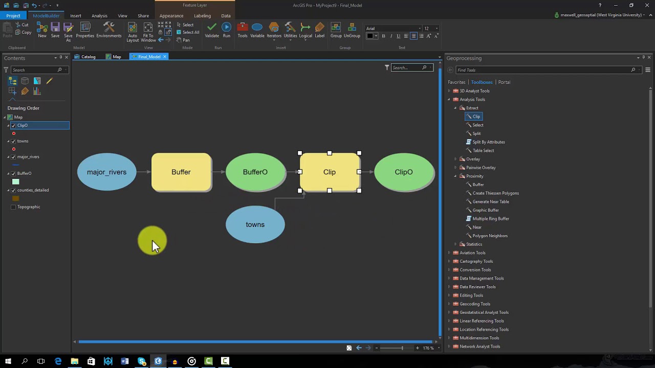 Model Builder in ArcPro