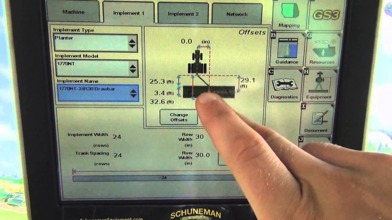 Proper Documentation Setup on a Greenstar 3 2630 Display