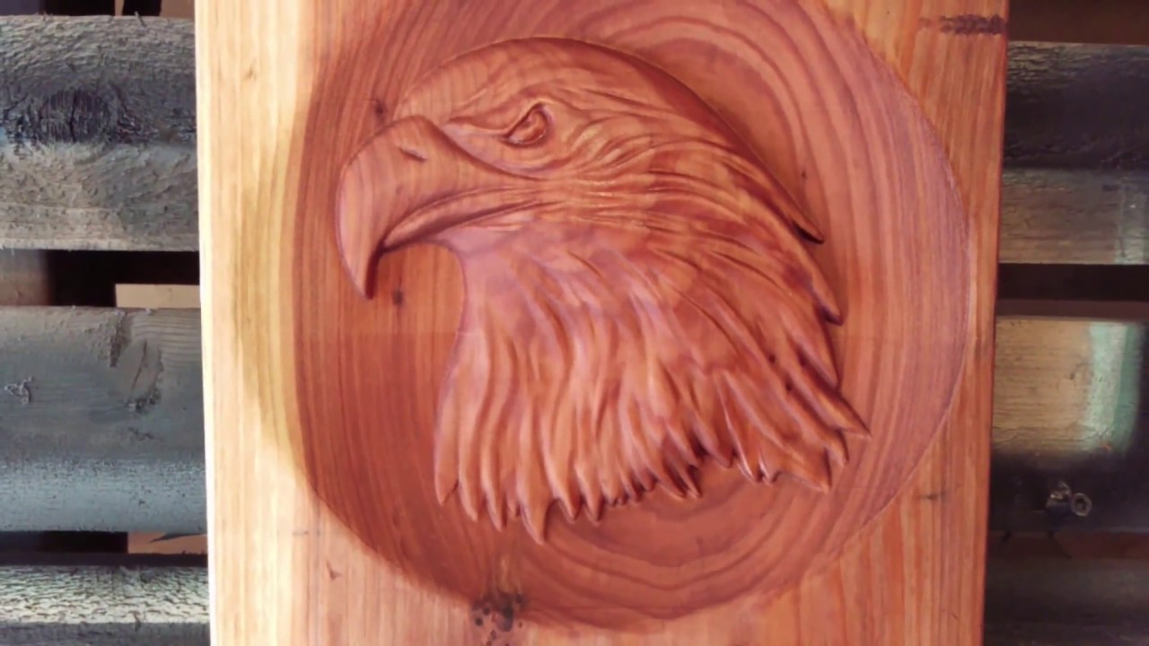 3D Eagle Sign on my cnc shark hd4