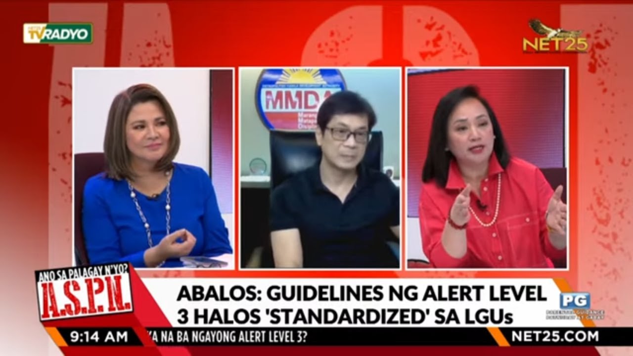 Ano Sa Palagay N'yo: Kampante na ba kayong lumabas?| Benhur Abalos, MMDA Chairman