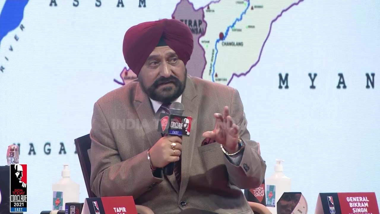 General Bikram Singh On Arunachal Pradesh's Landscape & Challenges From China | India Today Conclave