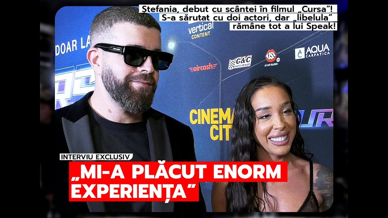 Ștefania, debut cu sc&acirc;ntei &icirc;n filmul &bdquo;Cursa&rdquo;! S-a sărutat cu doi actori