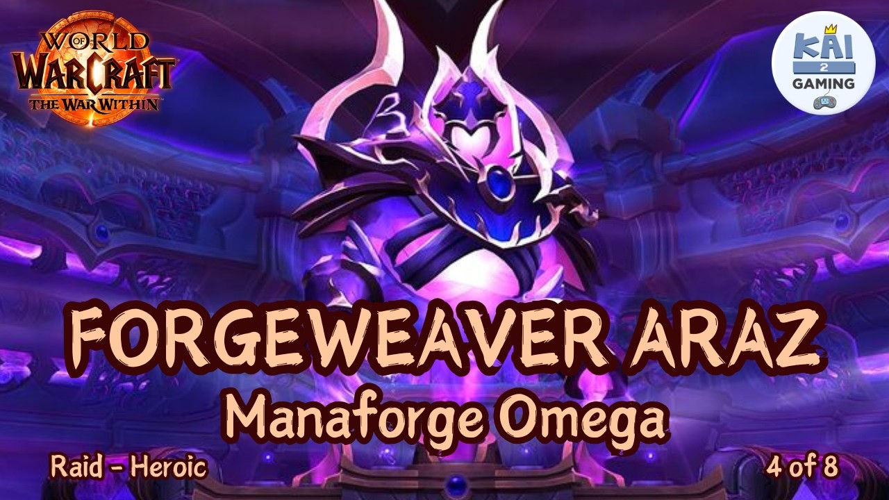 FORGEWEAVER ARAZ | Manaforge Omega - Boss 4 | RAID - HEROIC | WOW The War Within 11.2.0