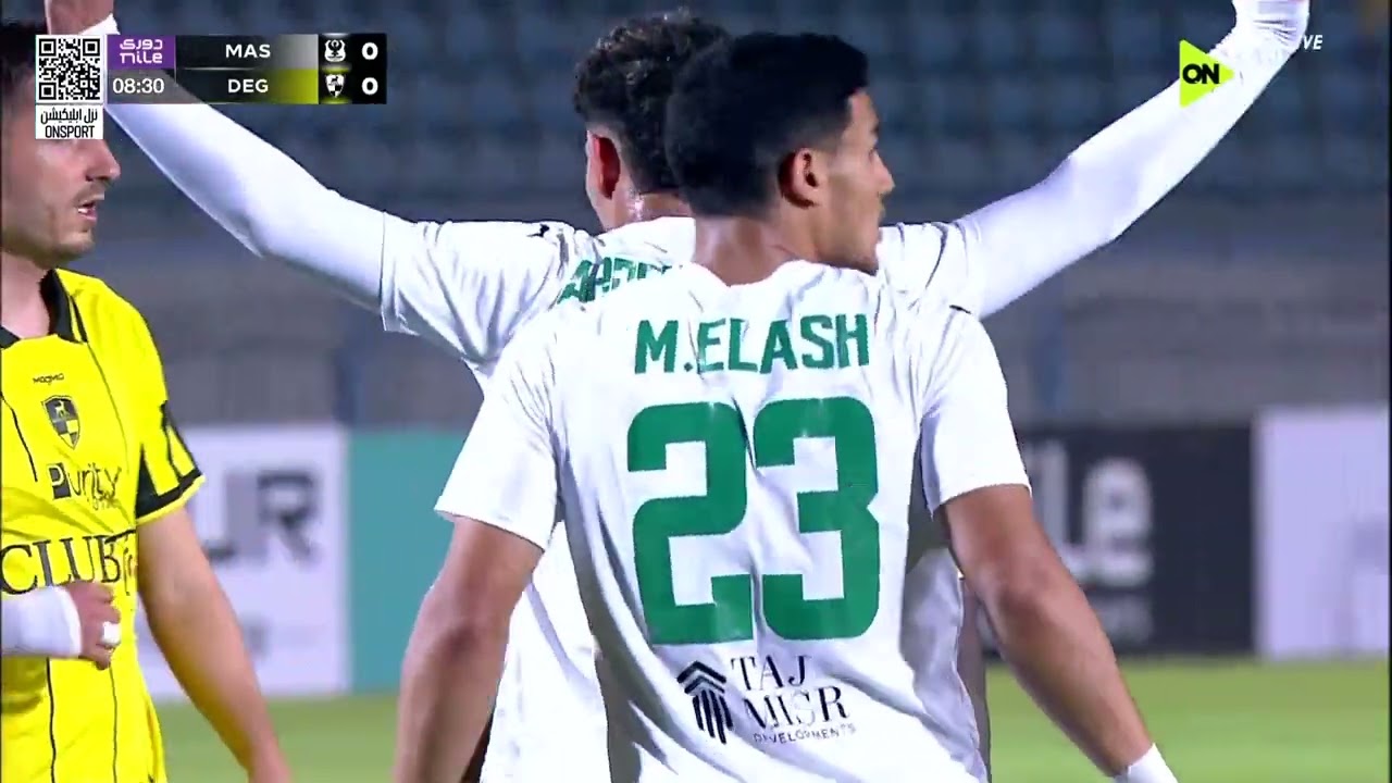 المباراة الكاملة بين | المصري - وادي دجلة | 1 - 1 | في الجولة الـ 14 من دوري نايل
