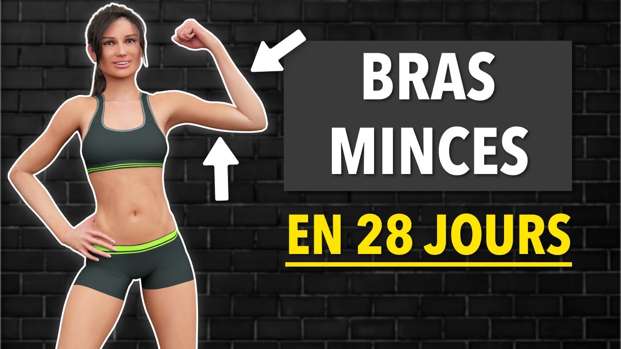 Bras minces en 28 jours - Exercices Bras Debout (sans &eacute;quipements)