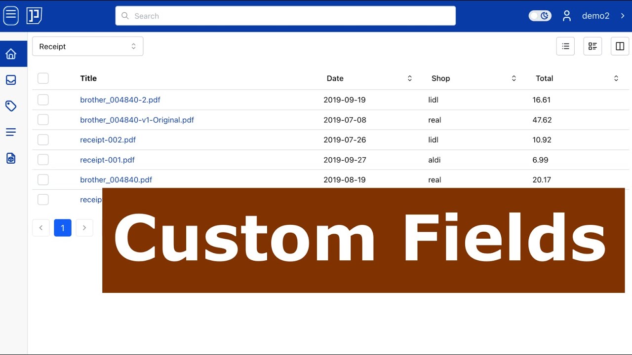 Custom Fields