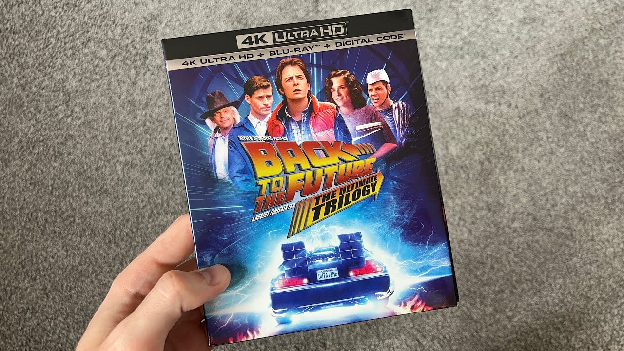 Back to the Future: The Ultimate Trilogy 4K Ultra HD Blu-ray Unboxing